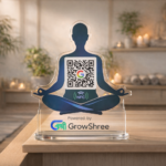 Yoga Shape Review Standee – Powered by GrowShree